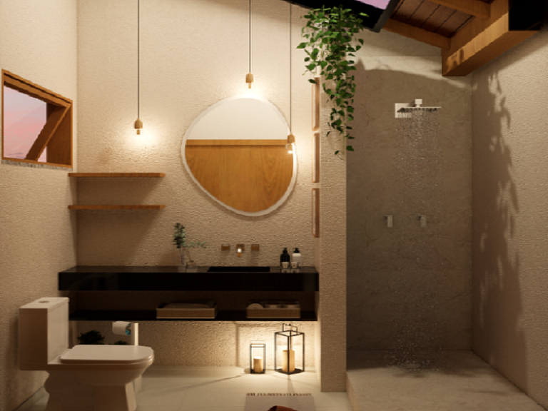Loft c/ hidro casal, ar cond/lareira, churrasqueir