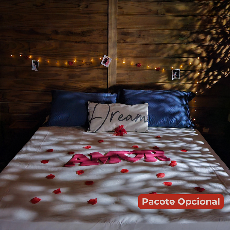Cabana com hidro casal e próxima à praia