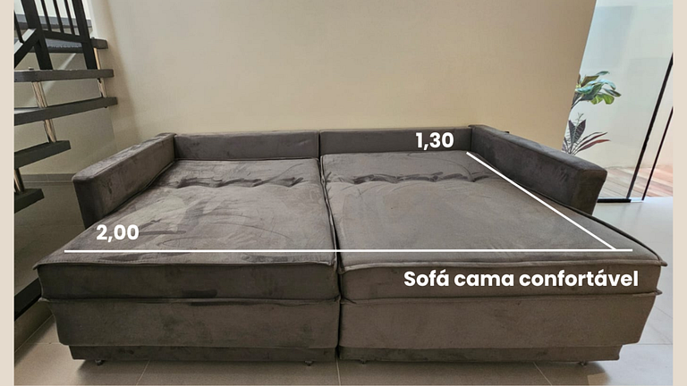 Sobrado hidro, opção romântica, ar quen/frio, churr