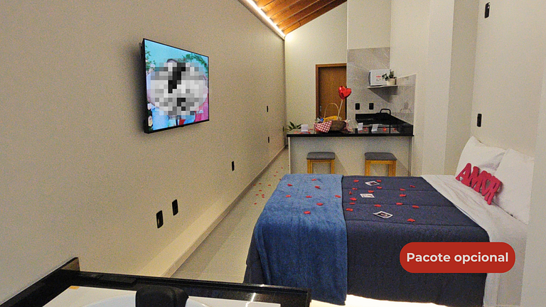 Loft c/ hidro, ar cond quente/frio proximo à praia