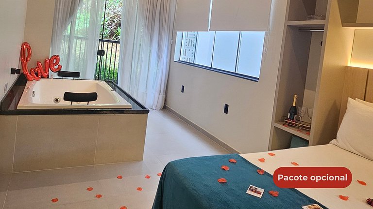 Casa con jacuzzi doble, aire acondicionado, chimenea y barba