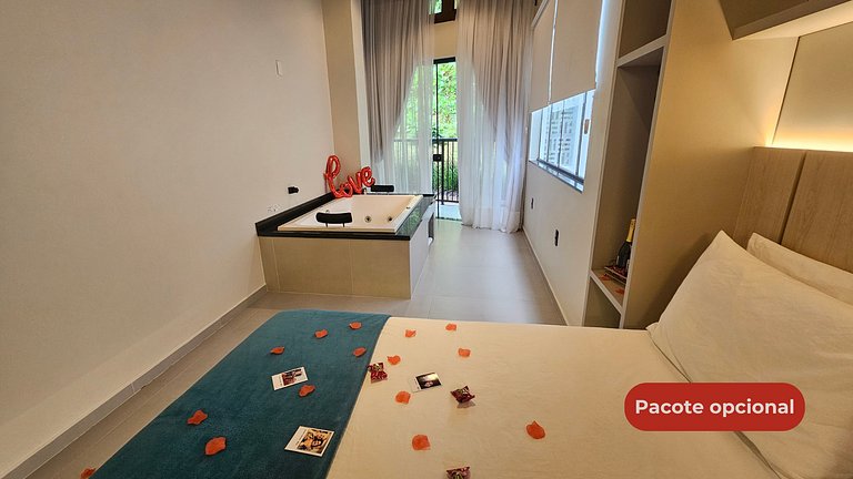 Casa con jacuzzi doble, aire acondicionado, chimenea y barba