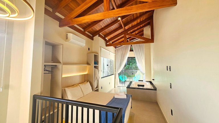 Casa de dos plantas con jacuzzi y barbacoa cerca de la playa