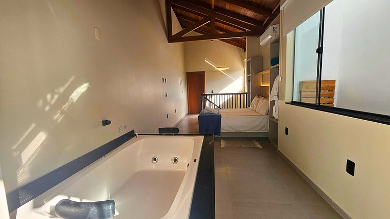 Casa de dos plantas con jacuzzi y barbacoa cerca de la playa