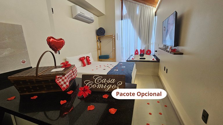 Suite con jacuzzi para dos personas cerca la playa